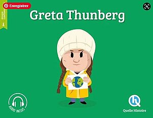 Couverture livre Greta Thunberg