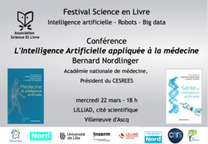 Conférence "L'intelligence artificielle appliquée à la médecine" par Bernard Nordlinger
