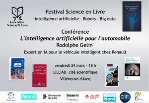 Conférence "L'intelligence artificielle pour l'automobile" par Rodolphe Gelin