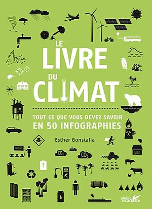 Couverture livre climat infographies