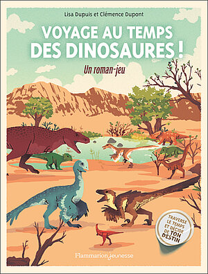 Couverture du livre Voyage au temps des dinosaures