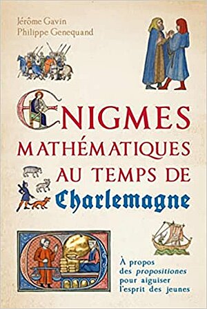 Couverture du livre énigmes mathématiques au temps de Charlemagne
