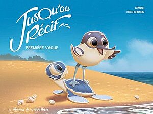 Couverture livre Première vague Jusqu'au récif