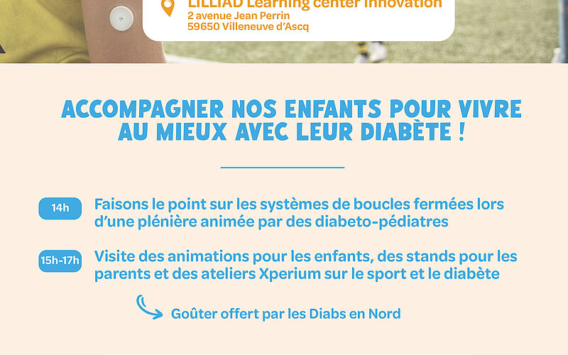 Affiche événement "Le diabète, c'est du sport" ! 