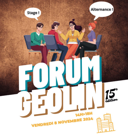 Forum Géolin - 15e édition