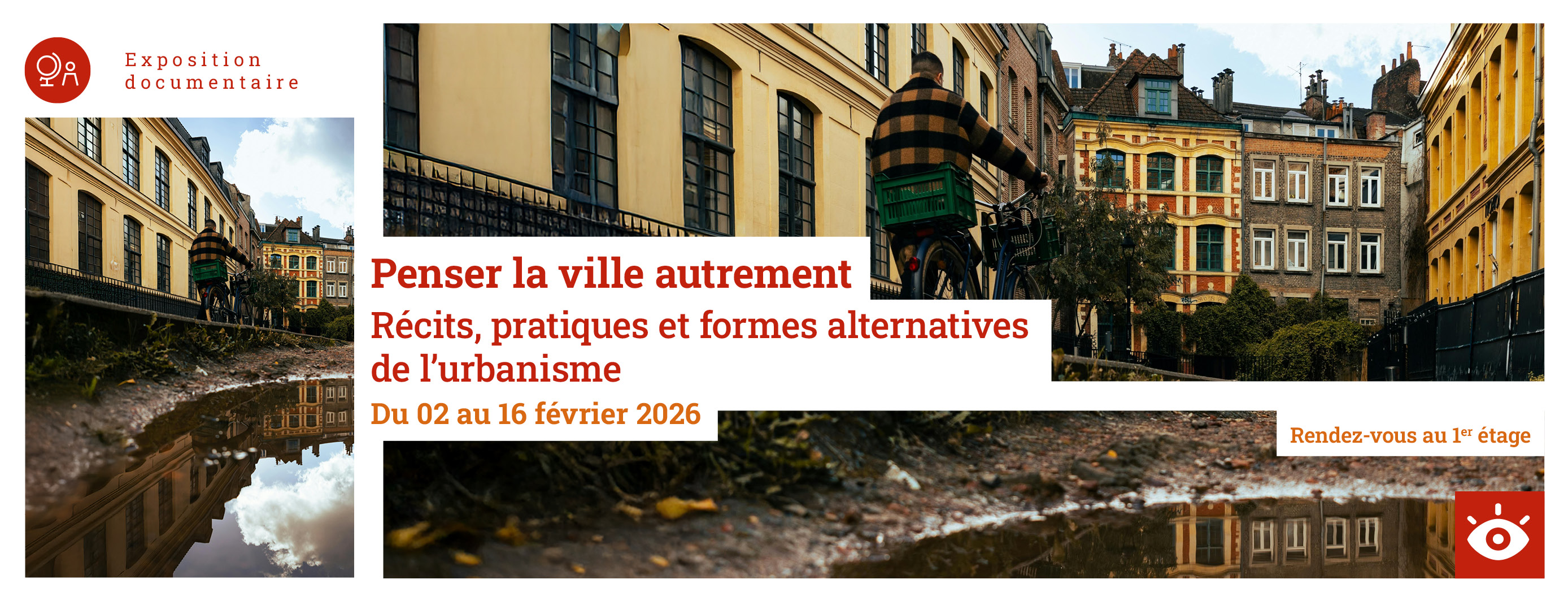 Découvrez notre exposition documentaire sur l'urbanisme' au 1er étage de LILLIAD