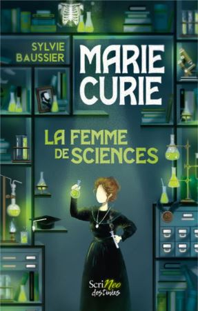Couverture roman Marie Curie